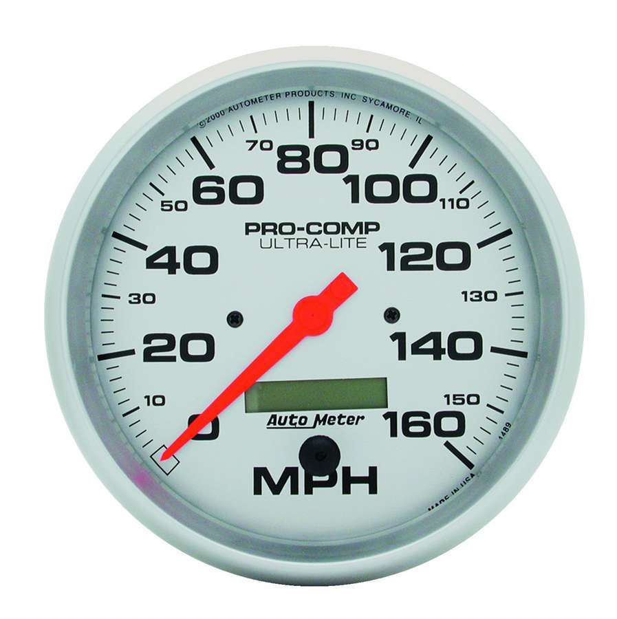 Autometer 5in Ultra-Lite Elec. 160MPH Speedometer MPN ATM4489 Ram