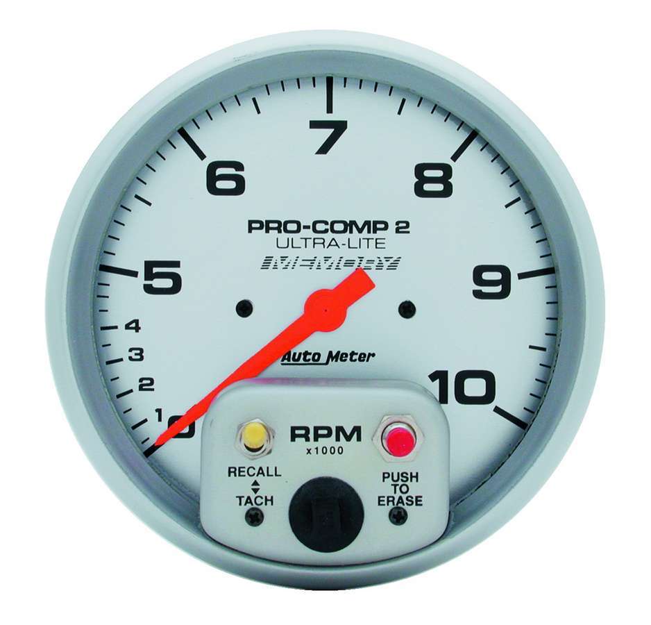 Autometer 5in Dual Range Tach W/Mem. MPN ATM4499