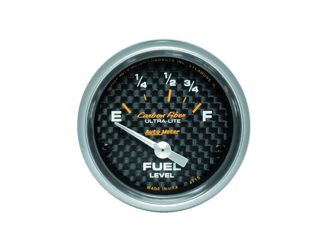 Autometer 2-1/16in C/F Fuel Level Gauge 73/10 OHMS MPN ATM4715