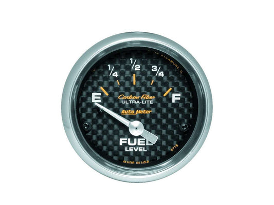 Autometer 2-1/16in C/F Fuel Level Gauge 240/33 OHMS MPN ATM4716