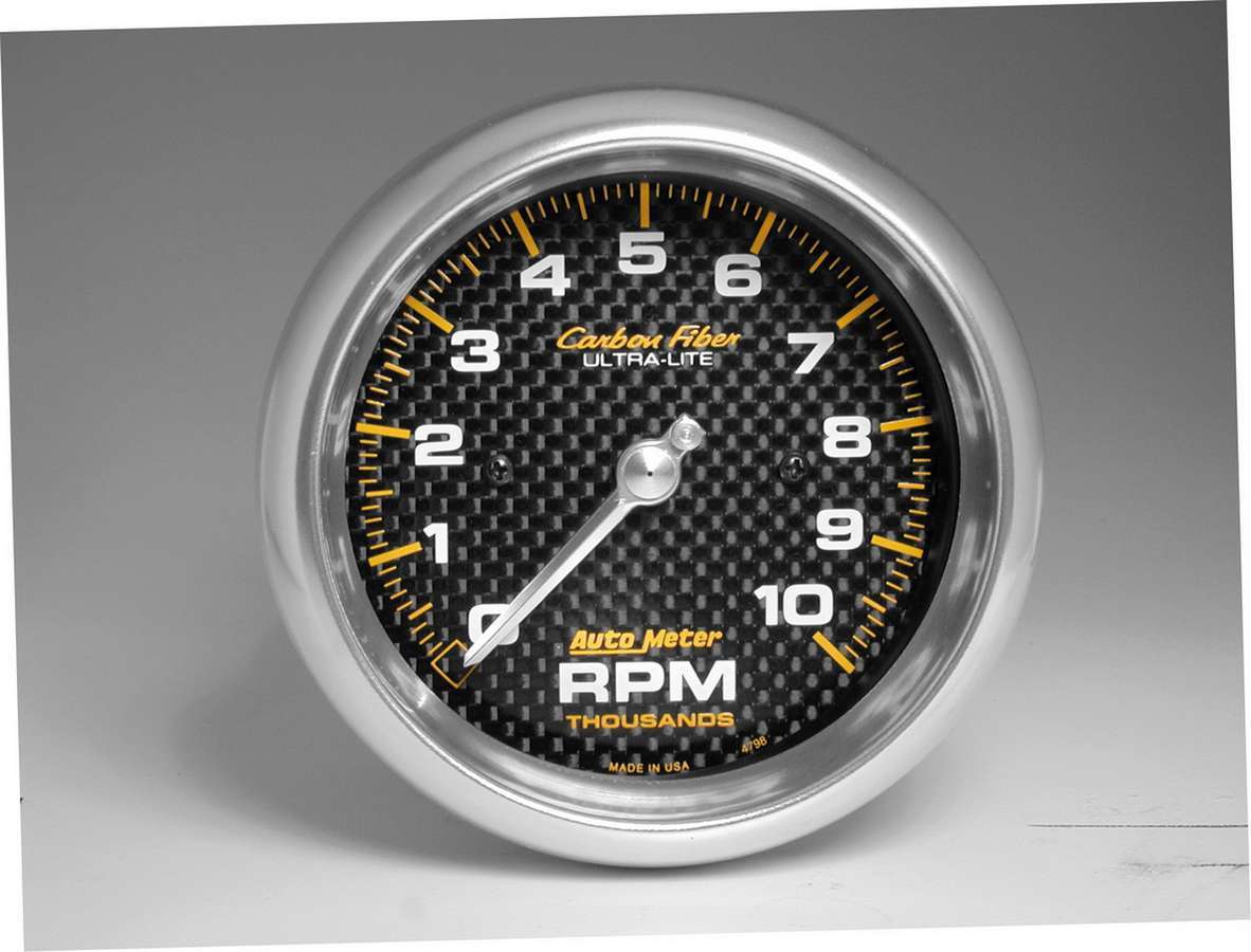 Autometer C/F 3-3/8in 10000RPM In-Dash Tach MPN ATM4798