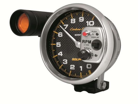 Autometer C/F 5in 10000RPM Tach w/Shift-Lite MPN ATM4899
