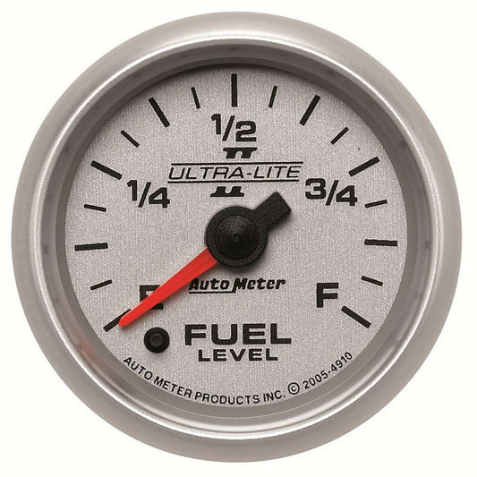 Autometer 2-1/16in U/L II Fuel Level Gauge MPN ATM4910 Ram