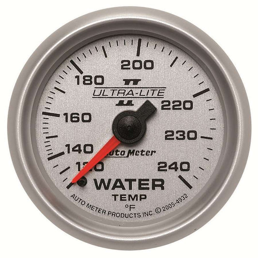 Autometer 2-1/16in U/L II Water Temp. Gauge 120-240 MPN ATM4932