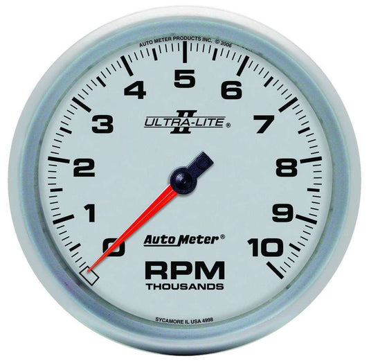 Autometer 5in U/L II In-Dash Tach 10K RPM MPN ATM4998