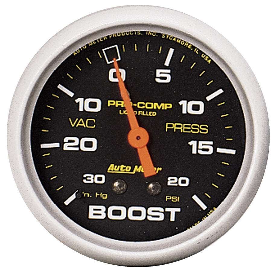 Autometer 0-20/0-30 Turbo Boost MPN ATM5401