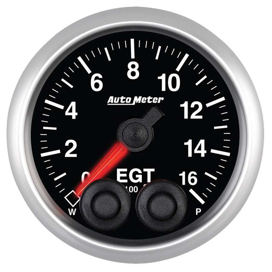 Autometer 2-1/16 E/S Pyrometer/EGT Gauge - 0-1600F MPN ATM5646