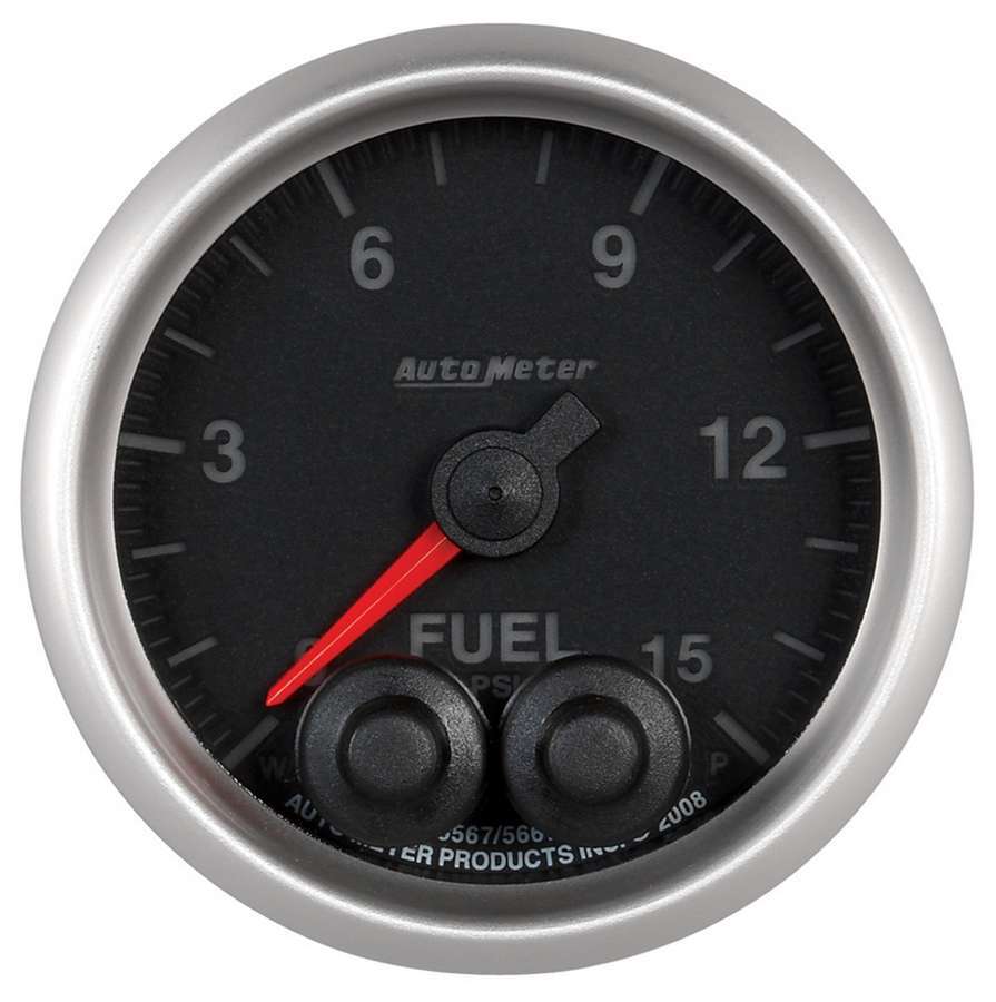 Autometer 2-1/16 E/S Fuel Press. Gauge - 0-15psi MPN ATM5667