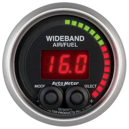 Autometer 2-1/16 E/S Wideband Air/ Fuel Ratio Gauge MPN ATM5678