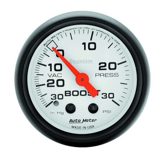 Autometer 2-1/16in Phantom Boost / Vacuum Gauge MPN ATM5703