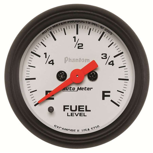 Autometer 2-1/16in P/S Fuel Level Gauge MPN ATM5710 Ram