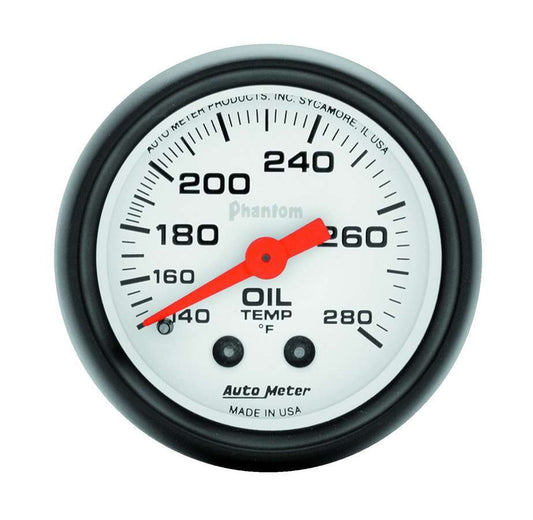 Autometer Phantom 2 1/16in Oil Temp. 140-280 Mech. MPN ATM5741