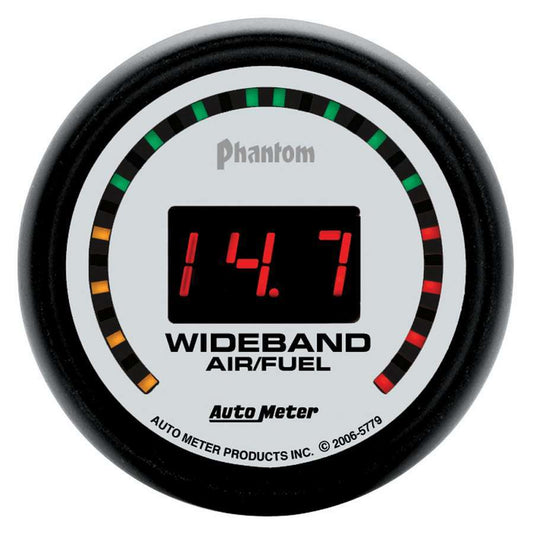Autometer 2-1/16 Phantom Air/Fuel Ratio Wideband Gauge MPN ATM5779