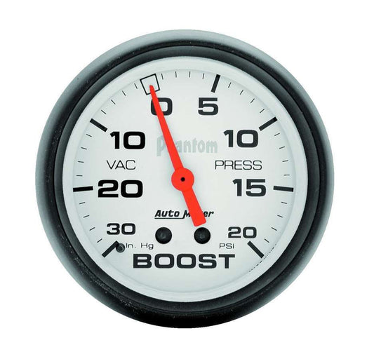 Autometer 2-5/8in Phantom Boost Gauge 20psi MPN ATM5801