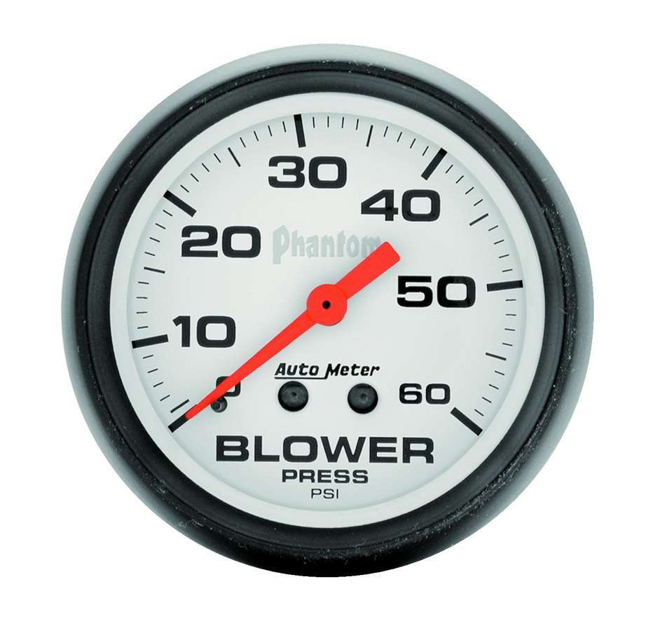 Autometer 2-5/8in Phantom Blower Press. Gauge 0-60 MPN ATM5802