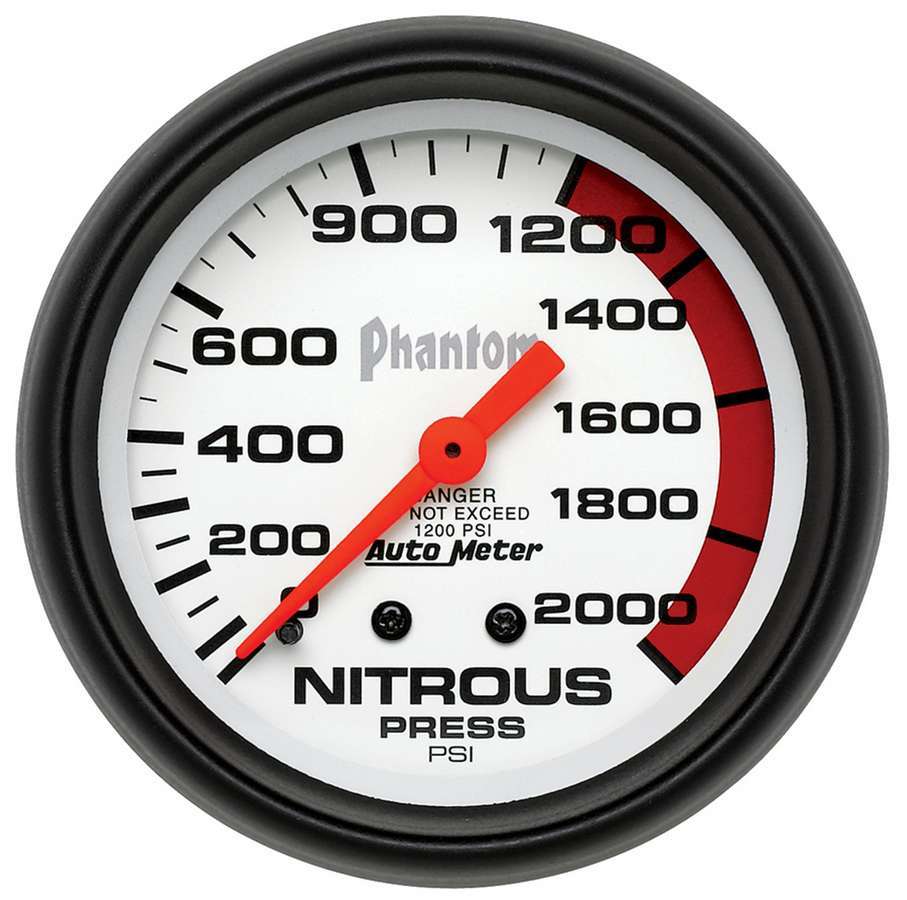 Autometer   2-5/8in Phantom Nos Pressure Gauge 0-2000psi  ATM5828