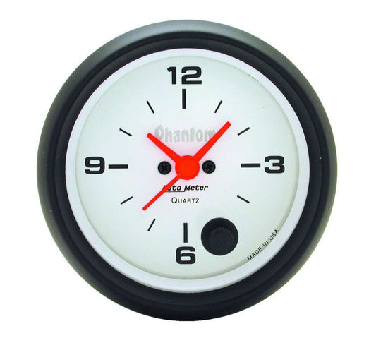 Autometer 2-5/8in Phantom Clock MPN ATM5885