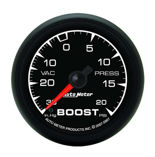 Autometer 2-1/16 ES Boost/Vacuum Gauge - HG/20psi MPN ATM5907