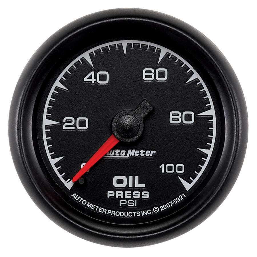 Autometer   2-1/16 ES Oil Pressure Gauge - 0-100psi  ATM5921