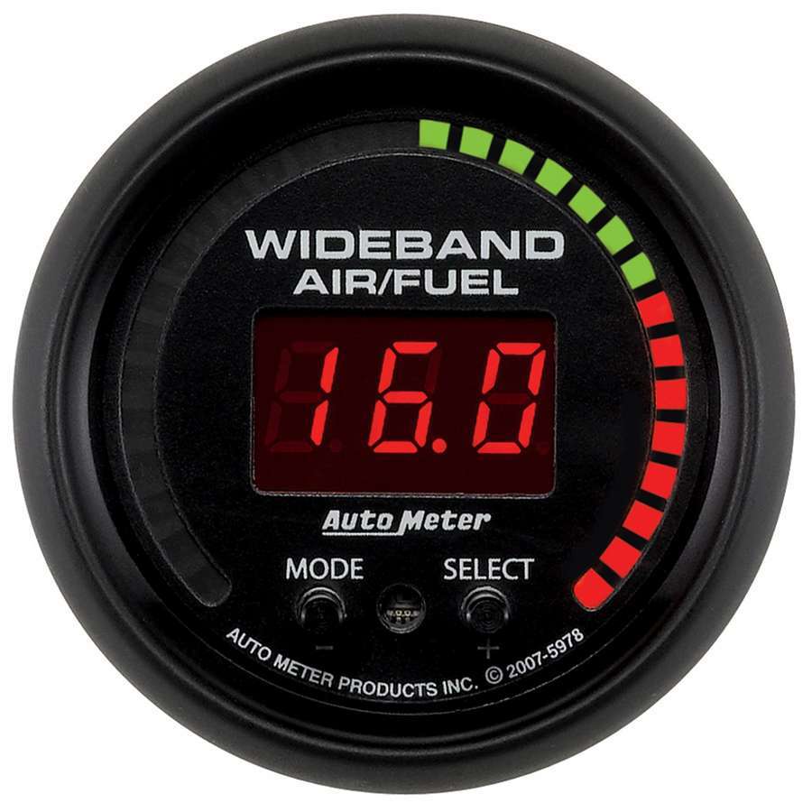 Autometer 2-1/16 ES Wideband Air/ Fuel Gauge w/Sensor MPN ATM5978