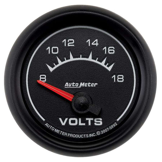 Autometer 2-1/16 ES Voltmeter Gauge - 8-18 MPN ATM5992