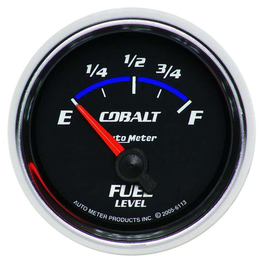 Autometer 2-1/16in C/S Fuel Level Gauge 0-90ohms MPN ATM6113
