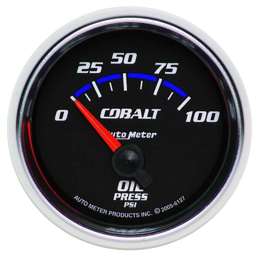 Autometer   2-1/16in C/S Oil Pressure Gauge 0-100psi  ATM6127