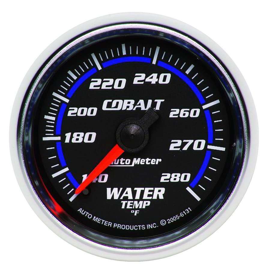 Autometer 2-1/16in C/S Water Temp Gauge 140-280 MPN ATM6131