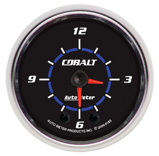 Autometer 2-1/16 Cobalt Hi-Def Clock MPN ATM6185