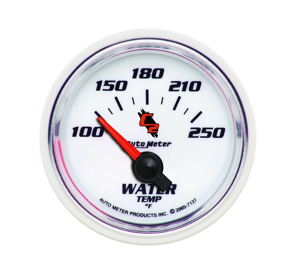Autometer 2-1/16in C2/S Water Temp Gauge 100-250 MPN ATM7137