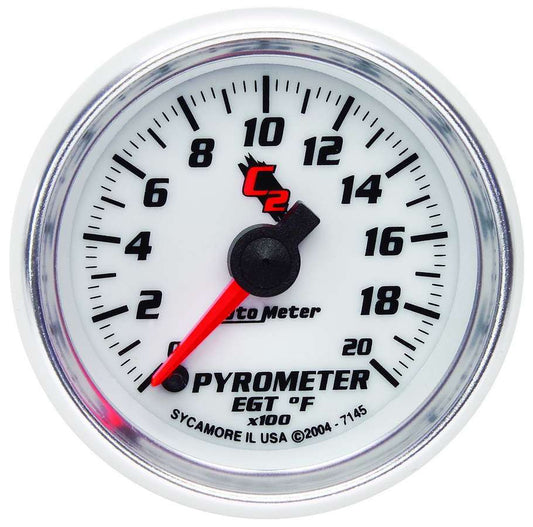 Autometer 2-1/16in C2/S 2000 Degree Pyrometer MPN ATM7145
