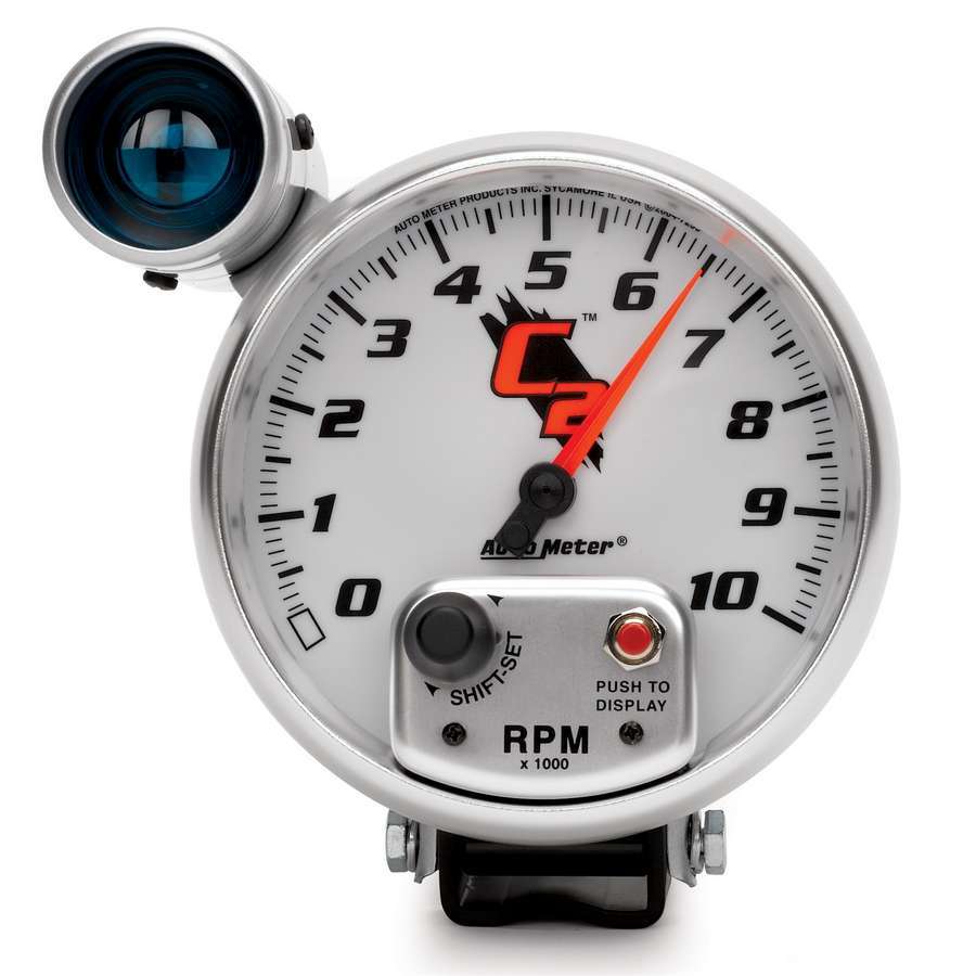 Autometer 5in C2/S 10000RPM Tach w/Shift-Lite MPN ATM7299