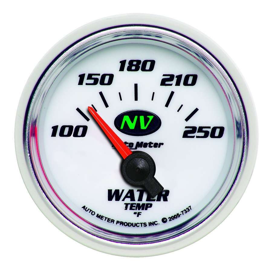 Autometer   2-1/16in NV/S Water Temp Gauge 100-250  ATM7337