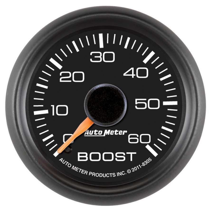 Autometer 2-1/16 Boost Pressure Gauge - GM Diesel Truck MPN ATM8305 For GM