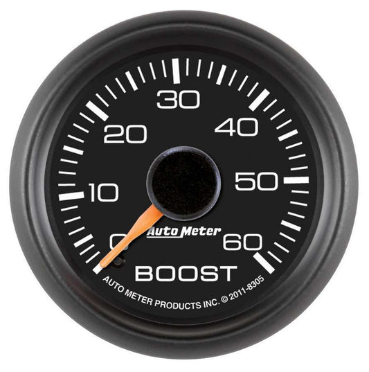 Autometer 2-1/16 Boost Pressure Gauge - GM Diesel Truck MPN ATM8305 For GM