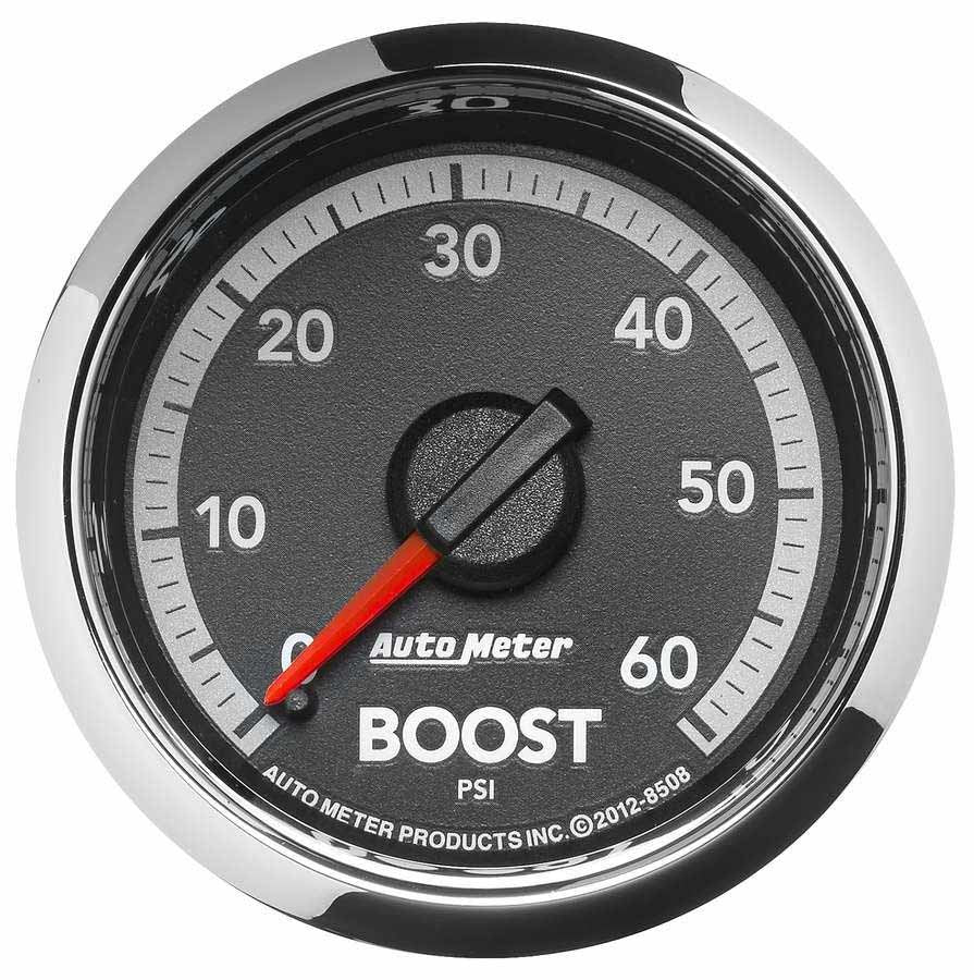 Autometer   2-1/16  Boost Gauge 0-60 PSI Dodge Diesel  ATM8508