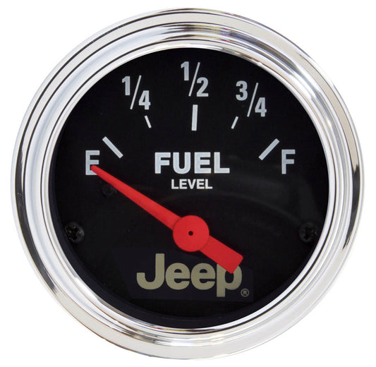 Autometer 2-1/16 Fuel Level Gauge 0-90ohms - Jeep Series MPN ATM880243 For Jeep