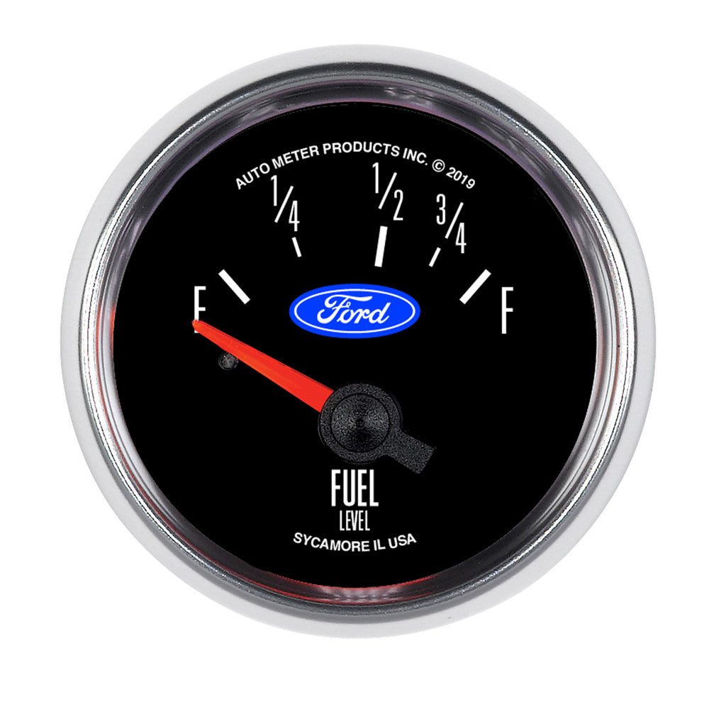 Autometer 2-1/16 Fuel Level Gauge 73Ohms - 10Ohms MPN ATM880820 For Ford
