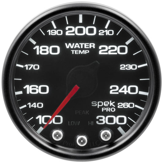 Autometer Spek-Pro Water Temp Gauge 100-300F 2-1/16 MPN ATMP34652
