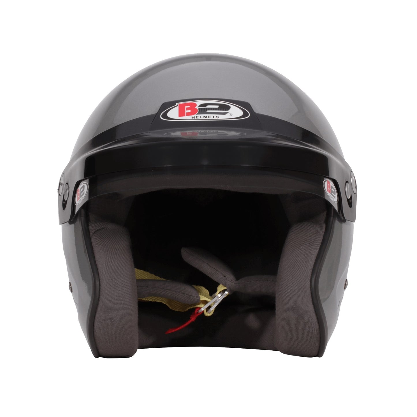 B2 Helmets   Helmet Icon Silver 58-59 Medium SA20  B2H1530A22