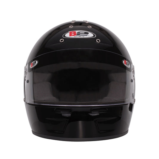B2 Helmets   Helmet Vision Metallic Black 58-59 Medium SA20  B2H1549A12