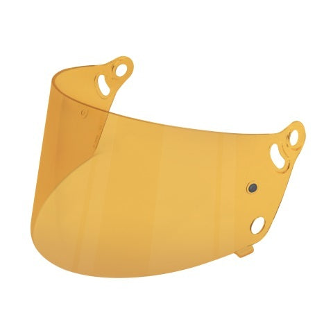 B2 Helmets Shield V4 Vision Amber 3mm MPN B2H2010484
