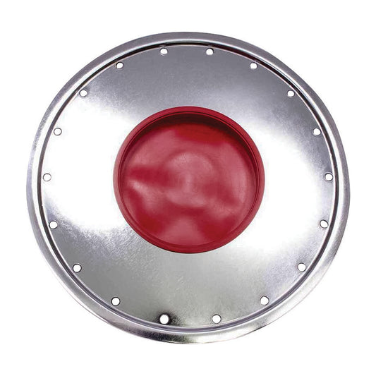Bassett   Wheel Cover Silver Full Metal Jacket  BAS3COVKS
