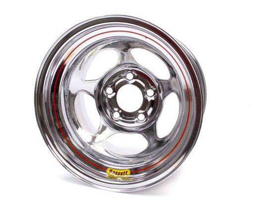 Bassett   15x10 Chrome Inertia 5x5 4in BS  BAS50L54C