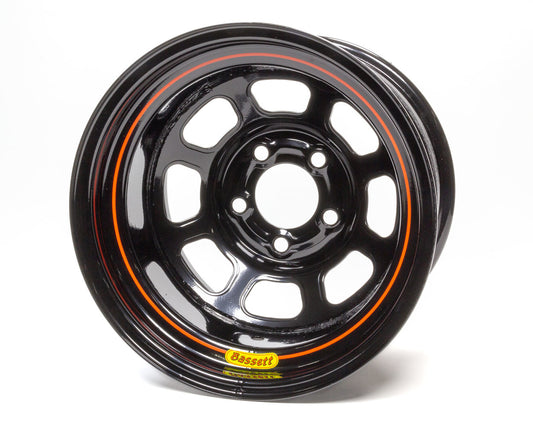 Bassett   15x10 5x5 Beaded Black Spun  BAS50S53B