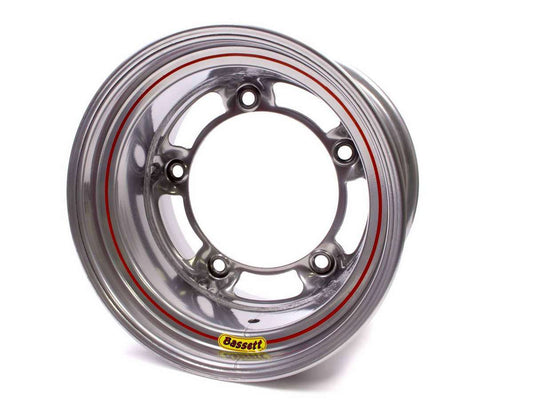 Bassett   15x10 W/5 Silver Spun   BAS50SR4S