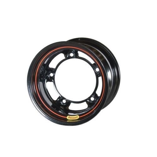 Bassett   Wheel 15in x 10in W/5 LW Black  BAS50SR65-LW