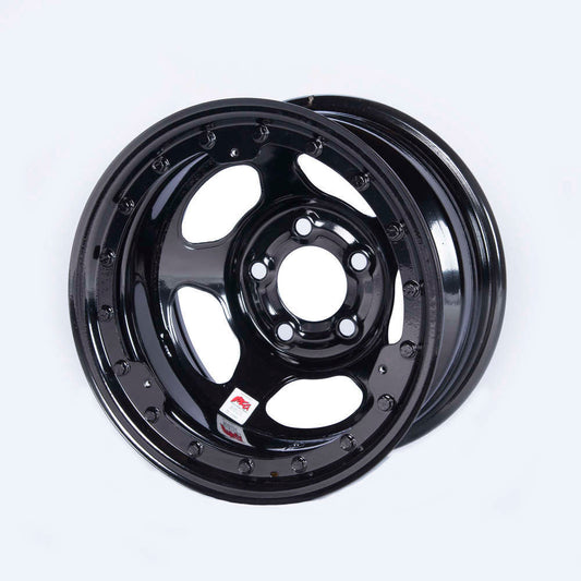 Bassett   15x8 IMCA Black Beadlock Inertia 5x5  BAS58A52ILK