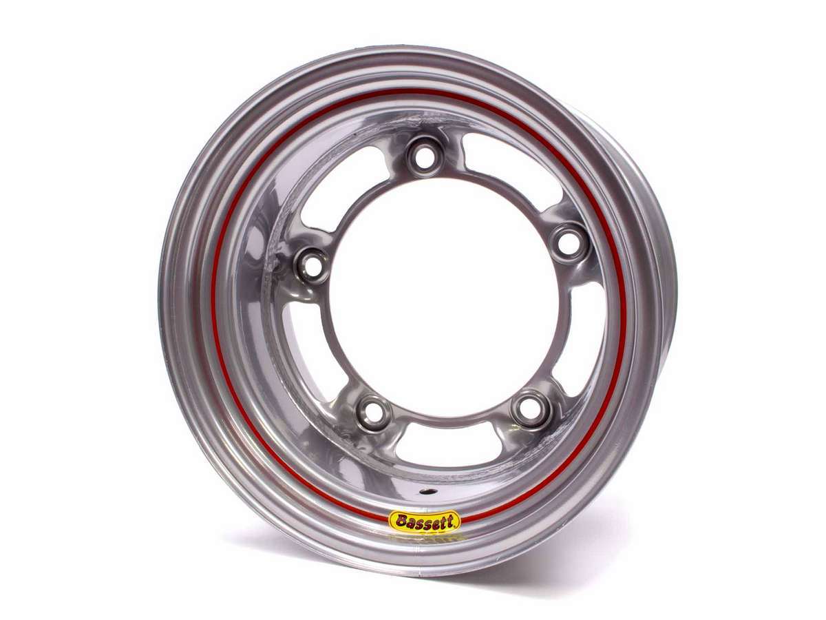 Bassett   15x8 W/5 Silver Spun   BAS58SR2S