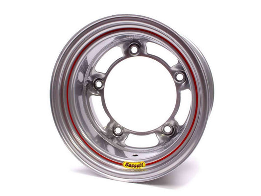 Bassett   15x8 W/5 Silver Spun   BAS58SR4S